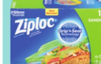 IGA Ziploc sandwich bags offer