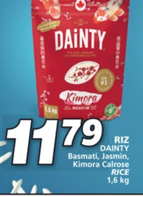 IGA Dainty rice offer