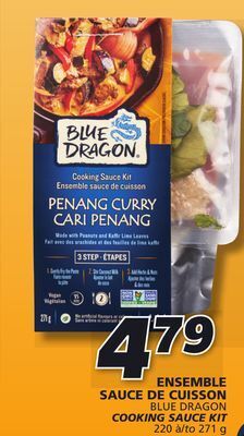 IGA Blue dragon cooking sauce kit offer