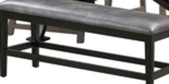 The Brick Ironworks counter-height dining bench offer