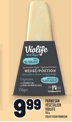 Metro Parmesan végétalien violife | violife vegan parmesan offer