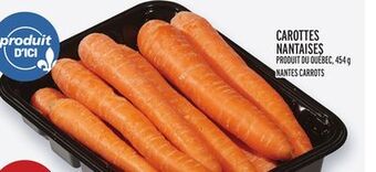 Metro Carottes nantaises | nantes carrots offer