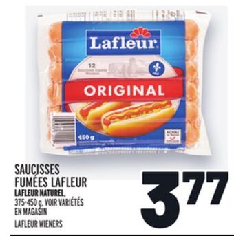 Metro Saucisses fumées lafleur | lafleur wieners offer
