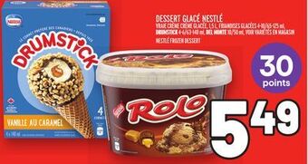 Metro Dessert glacé nestlé offer