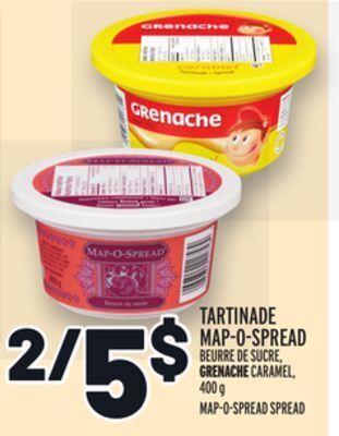 Metro Tartinade map-o-spread | map-o-spread spread offer
