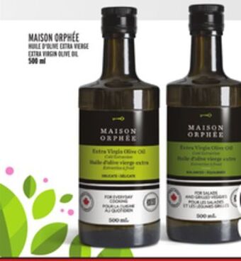 Metro Huile d'olive extra vierge maison orphée | maison orphée extra virgin olive oil offer