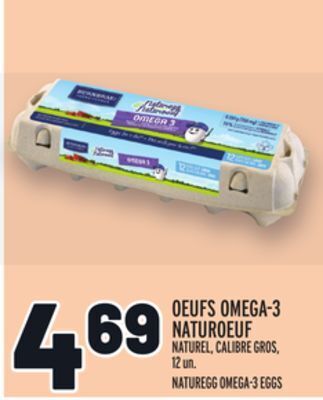 Metro Oeufs omega-3 naturoeuf | naturegg omega-3 eggs offer