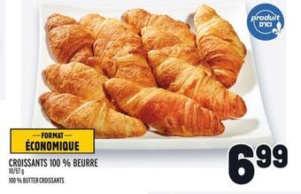 Metro Croissants 100% beurre | 100% butter croissants offer