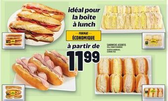 Metro Sandwichs assortis | assorted sandwiches offer