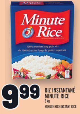 Metro Riz instantané minute rice | minute rice instant rice offer