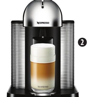 Canadian Tire Nespresso vertuo coffee & espresso machine by breville,chrome offer