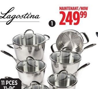 Canadian Tire Lagostina padova stainless-steel cookset offer