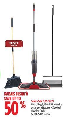 Canadian Tire Selected cleaning tools offer
