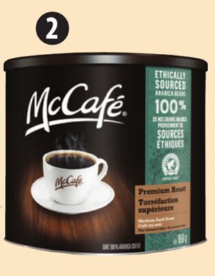Canadian Tire Mccafe coffee tin offer