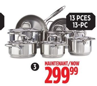 Canadian Tire Paderno canadian signature stainless-steel cookset offer