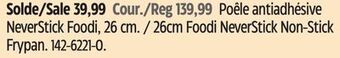 Canadian Tire 26cm foodi neverstick non-stick frypan offer