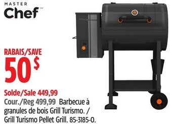 Canadian Tire Master chef grill turismo pellet grill offer