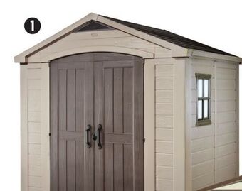 Canadian Tire Keter factor shed, 8´ x 6´ offer