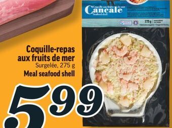 Marché Richelieu Coquille-repas aux fruits de mer | meal seafood shell offer