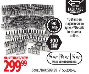 Canadian Tire Maximum professional grade socket sets offer
