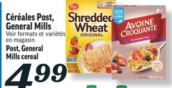 Marché Richelieu Céréales post, general mills offer