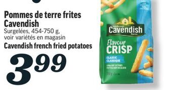 Marché Richelieu Pommes de terre frites cavendish | cavendish french fried potatoes offer