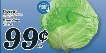 Marché Richelieu Chou vert | green cabbage offer