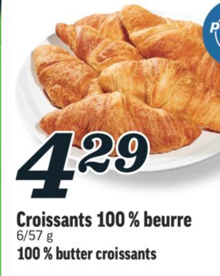 Marché Richelieu Croissants 100 % beurre offer