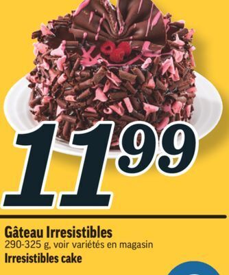 Marché Richelieu Gâteau irresistibles | irresistibles cake offer