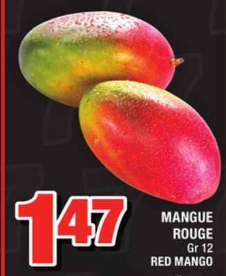 Super C Mangue rouge | red mango offer