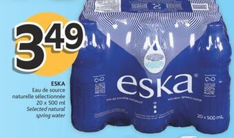 Brunet Eska eau de source naturelle sélectionnée offer