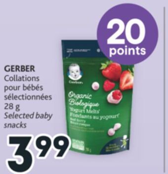 Brunet Gerber collations pour bébés sélectionnées offer
