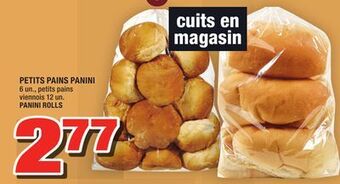 Super C Petits pains panini | panini rolls offer