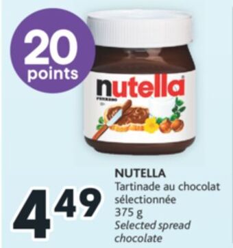 Brunet Nutella tartinade au chocolat sélectionnée offer
