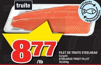 Super C Filet de truite steelhead | steelhead trout fillet offer