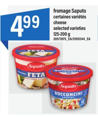 Maxi Fromage saputo, 125-200 g offer