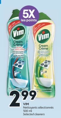 Brunet Vim nettoyants sélectionnés offer