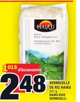 Super C Vermicelle de riz haiku | haiku rice vermicelli offer