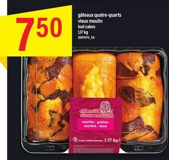 Maxi Gâteaux quatre-quarts vieux moulin offer