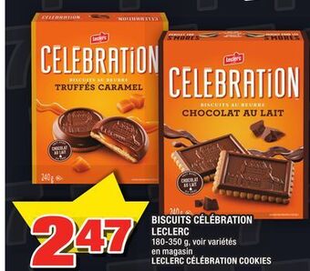 Super C Biscuits célébration leclerc | leclerc célébration cookies offer