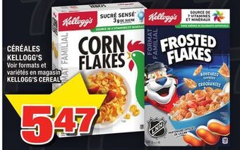 Super C Céréales kellogg's | kellogg's cereal offer