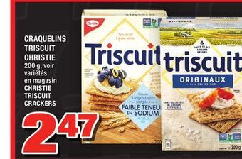 Super C Craquelins triscuit christie | christie triscuit crackers offer
