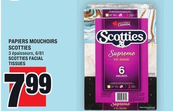 Super C Papiers mouchoirs scotties | scotties facial tissues offer