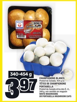 Super C Champignons blancs | white mushrooms offer
