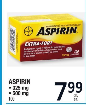 Jean Coutu Aspirin offer