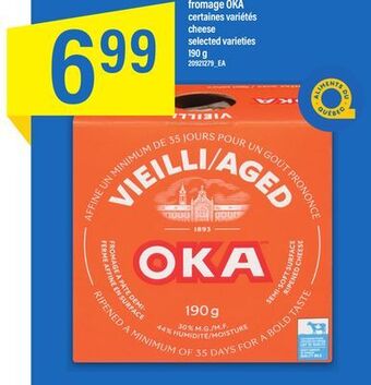 Maxi Fromage oka, 190 g offer