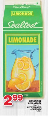 Marches Tradition Sealtest refrigerated lemonade offer