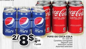 Marches Tradition Pepsi ou coca-cola offer