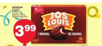 Marches Tradition Vachon cakes offer