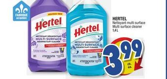 Jean Coutu Hertel multi surface cleaner offer